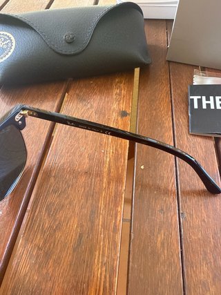 Gafas Ray-Ban Clubmaster Negras y Doradas