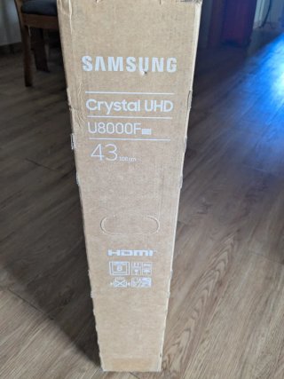 TV Samsung 43 Crystal UHD 4K U8000F