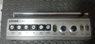 Radio Cassette Sony FM/AM Variable Monitor