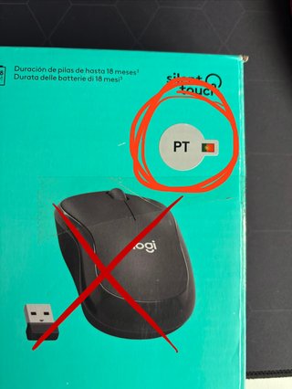 Teclado Logitech MK295 PT