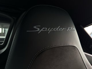 Porsche 718 Boxster Spyder RS