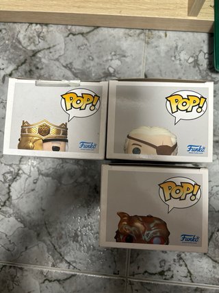 3 Funkos La Casa del Dragón (13, 14, 15)