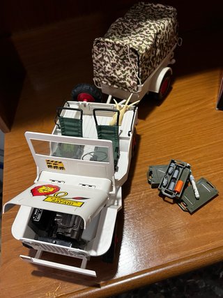 Juguete Jeep Madelman Antiguo con Caja Original