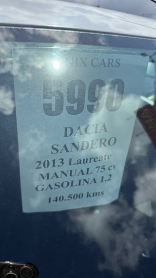Dacia Sandero 2013