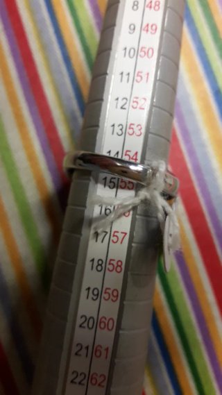 Anillo Plata 925 y Onix. Tallas 11 y, 14.5