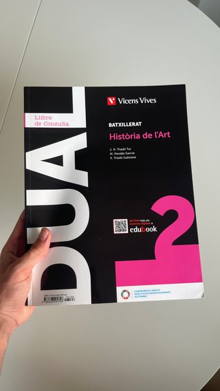 Libro Historia Arte 2 Bach. + Cuaderno - NUEVOS