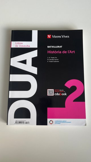 Libro Historia Arte 2 Bach. + Cuaderno - NUEVOS