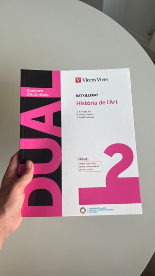 Libro Historia Arte 2 Bach. + Cuaderno - NUEVOS