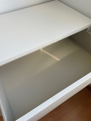 Cómoda Malm 6 Cajones Ikea Blanca