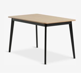 Mesa comedor madera y metal