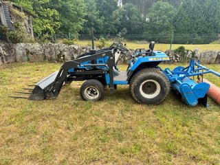 Mini tractor Iseki Landhope 150 con pala