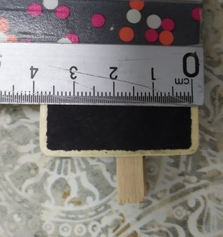 30 Mini Pizarras Rectangulares con Pinza