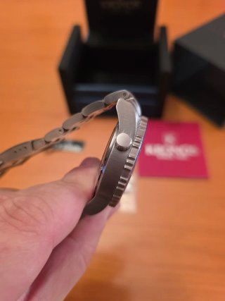Kronos K300 Reloj Automático Azul Cerámica