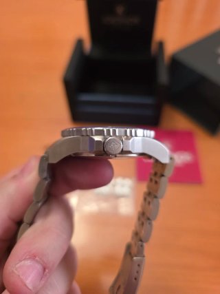 Kronos K300 Reloj Automático Azul Cerámica
