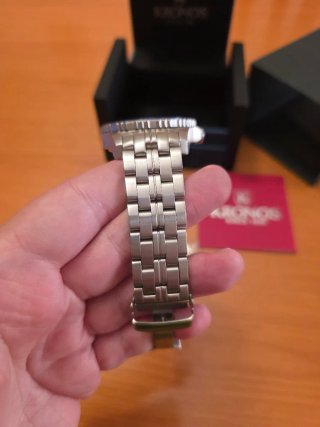 Kronos K300 Reloj Automático Azul Cerámica
