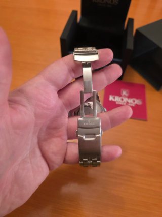 Kronos K300 Reloj Automático Azul Cerámica
