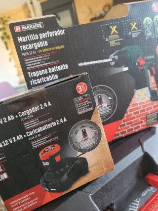 Martillo Perforador Recargable Parkside PBHA 12 A1
