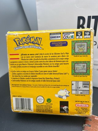 Pokemon Amarillo  / Game Boy Pal 🇪🇸 Completo!