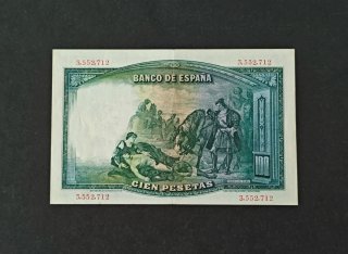 Billete 100 pesetas año 1931 Pick 83