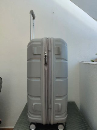 Maleta Samsonite Gris Rígida