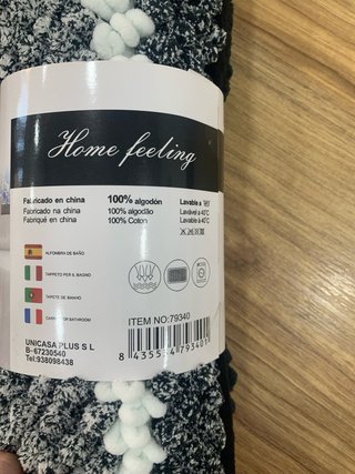 Alfombra de baño Unicasa 45x75cm