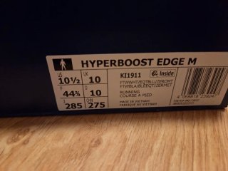 Adidas Hyperboost Azul y Blanco