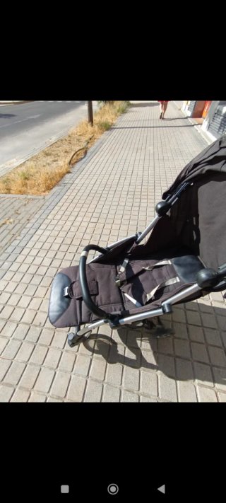Carrito de paseo gris