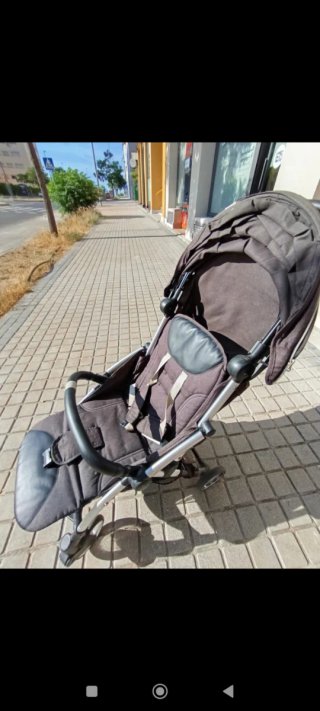 Carrito de paseo gris