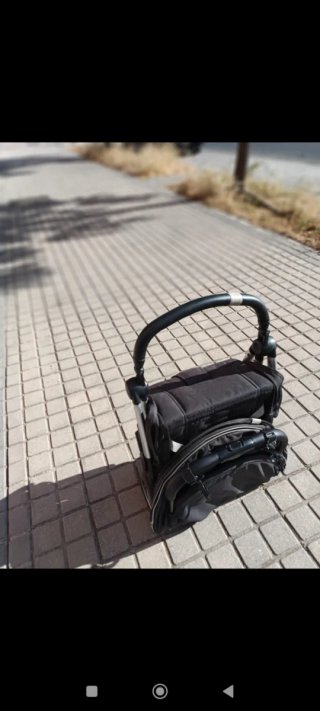 Carrito de paseo gris