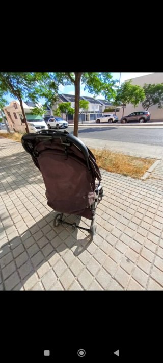Carrito de paseo gris