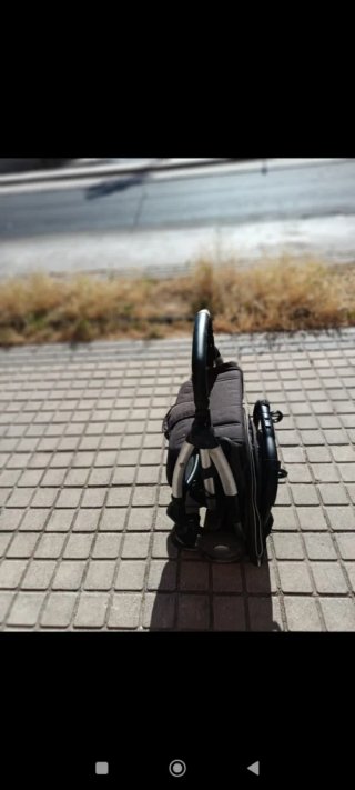 Carrito de paseo gris