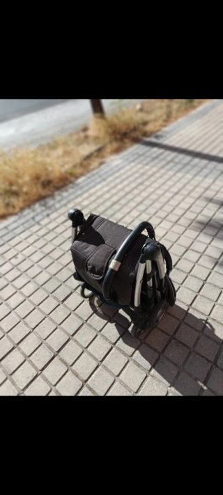Carrito de paseo gris