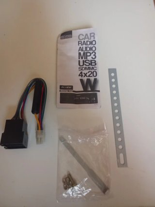 Radio Coche MP3 Lector USB/SD/MMC 100W