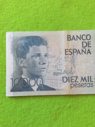 Billete 10000 pesetas Banco de España 1985