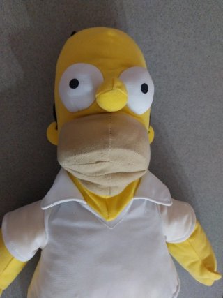 Pupazzo Homer Simpson