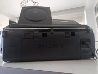 Radio CD/Casete Sony CFD S23 Negro