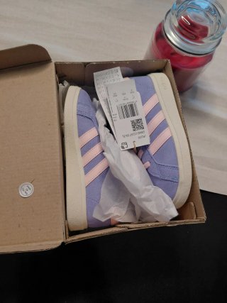Adidas Grand Court Niña Talla 27 Morado