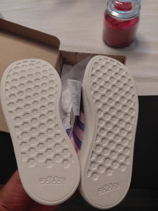 Adidas Grand Court Niña Talla 27 Morado