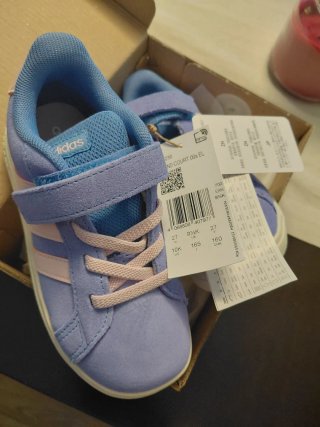 Adidas Grand Court Niña Talla 27 Morado