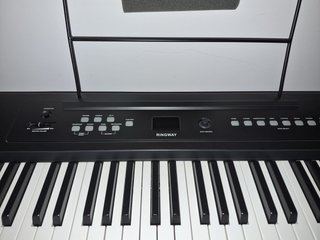 Teclado Piano Digital con Soporte y Banqueta
