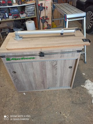 Mueble Camper Fregadero Cocina Portátil