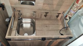 Mueble Camper Fregadero Cocina Portátil