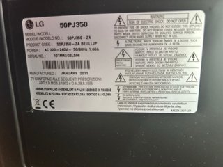 Televisor LG 50 pulgadas