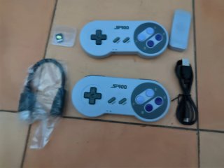 2 Mandos Retro + Receptor USB