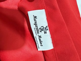 Vestido de fiesta rojo