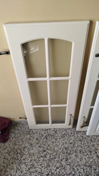 Puertas de armario de cocina blancas