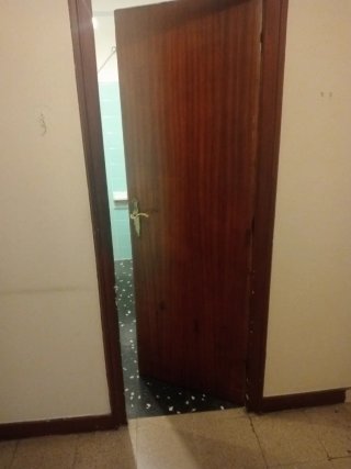 Conjunto de 7 puertas de interior, a 1 euro cada.
