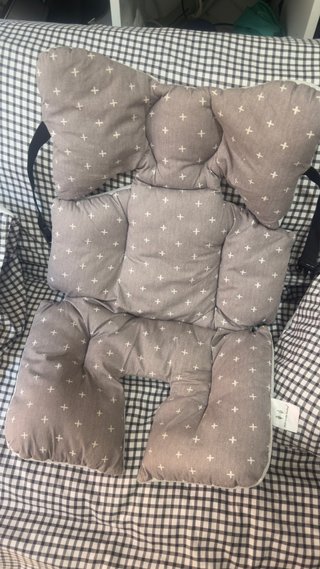 Cojín universal silla de paseo gris