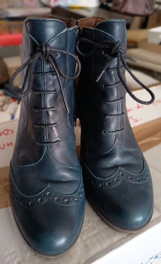 Botines Pikolinos Azul