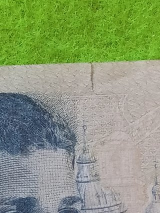 Billete 10000 pesetas España 1985fisurado